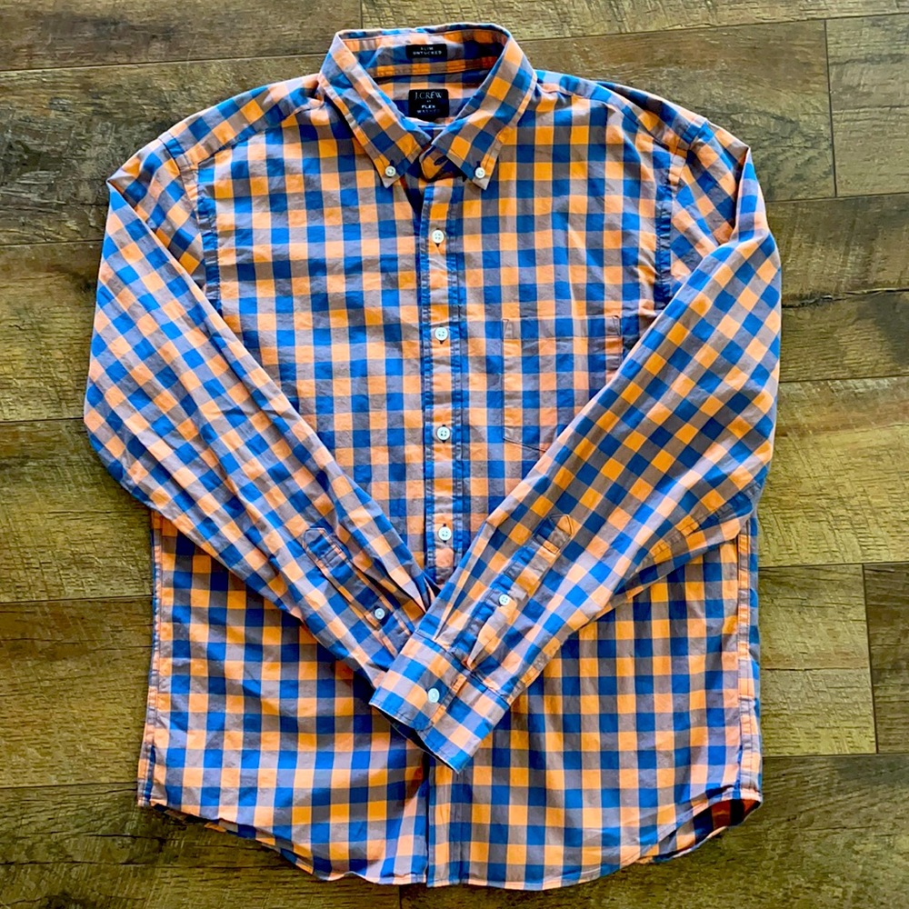 Men’s J.Crew Slim Untucked Flex Washed Shirt